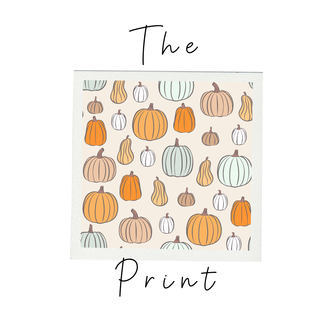 Orange Pumpkins Premium PJ Set