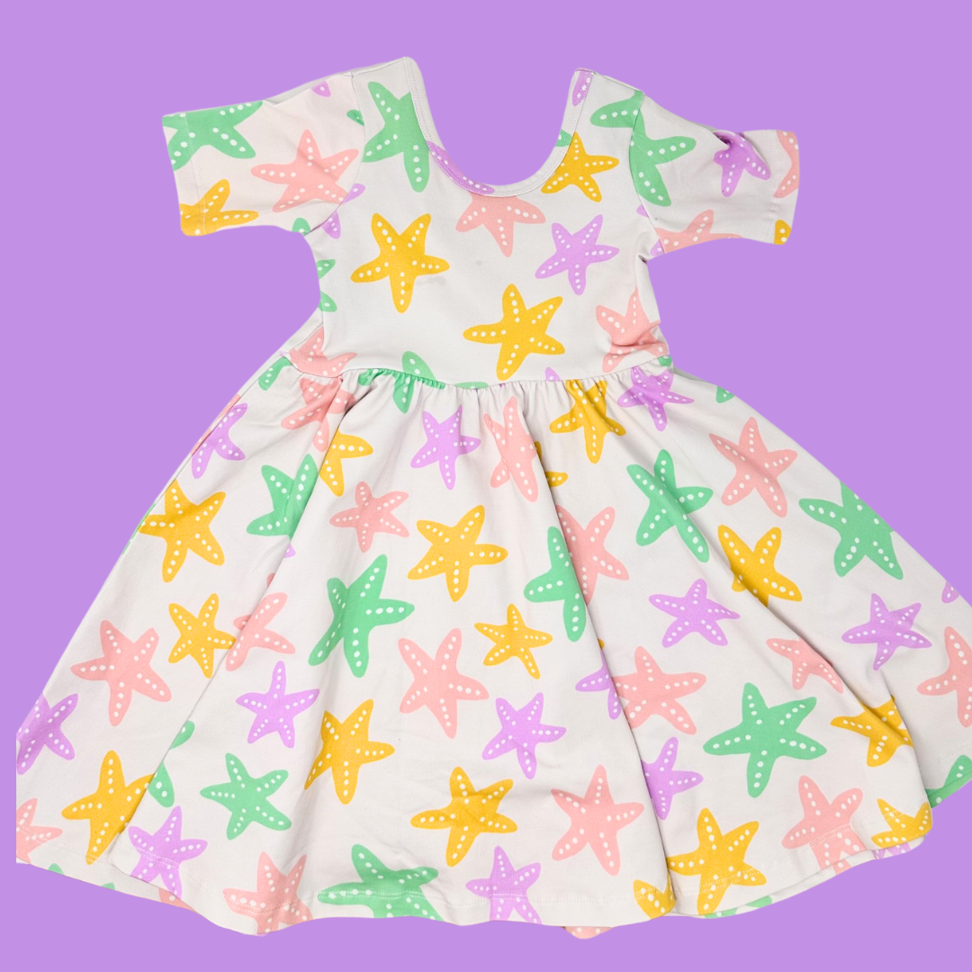 Starfish Twirl Dress (FINAL SALE)
