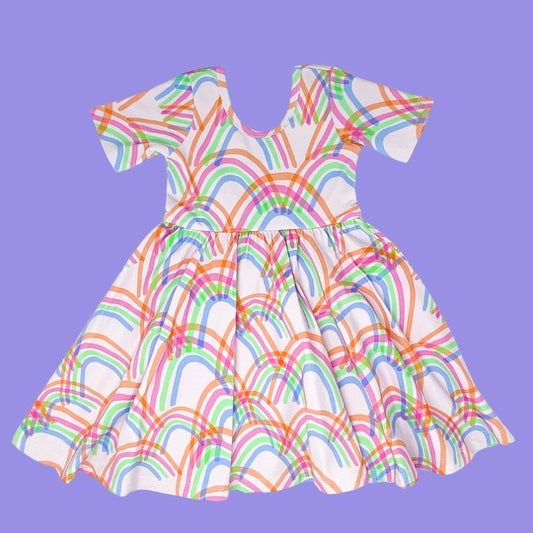 Rainbow Twirl Dress (FINAL SALE)