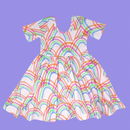 Rainbow Twirl Dress (FINAL SALE)