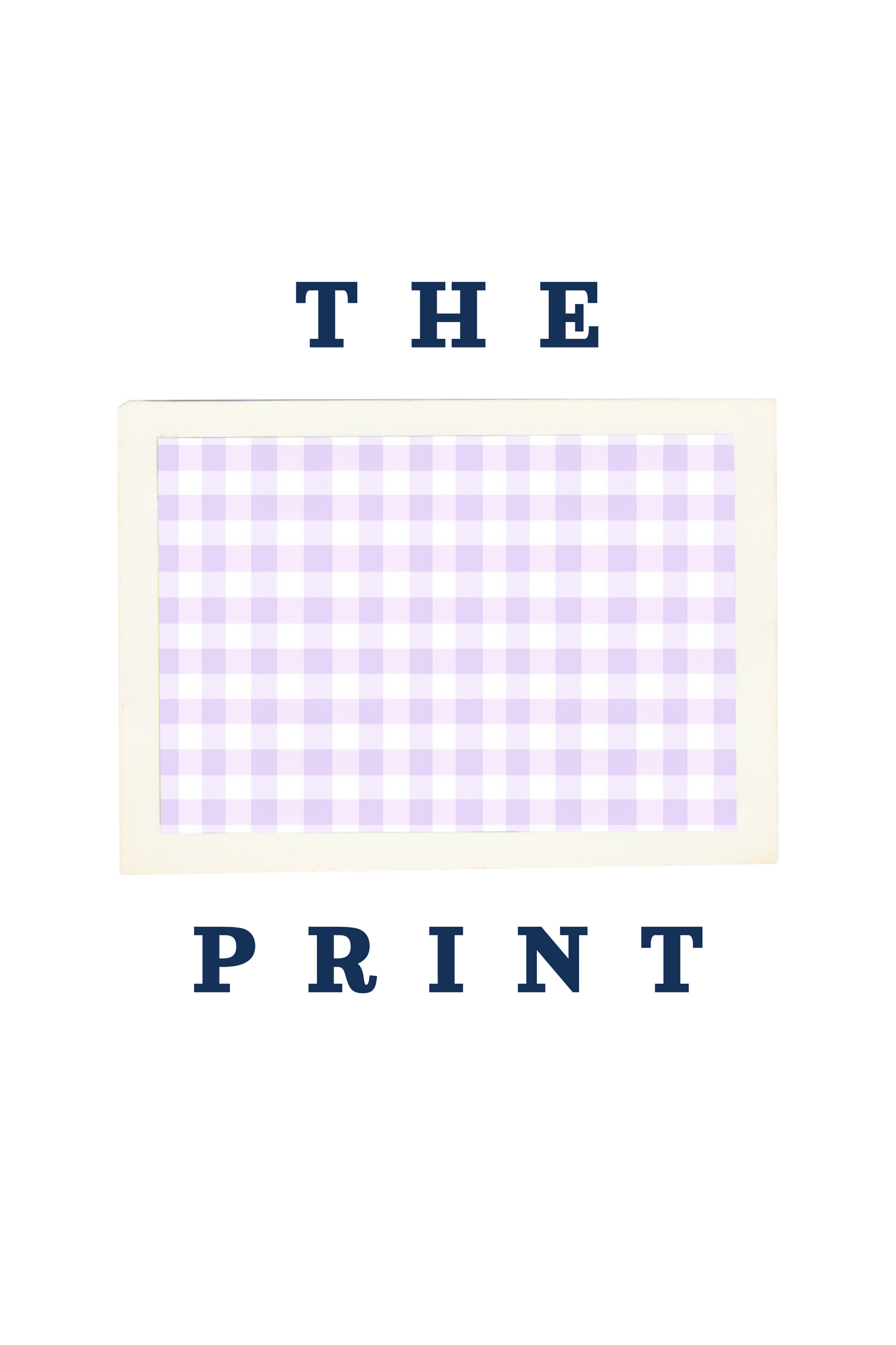 Purple Plaid Men's Polo (FINAL SALE)