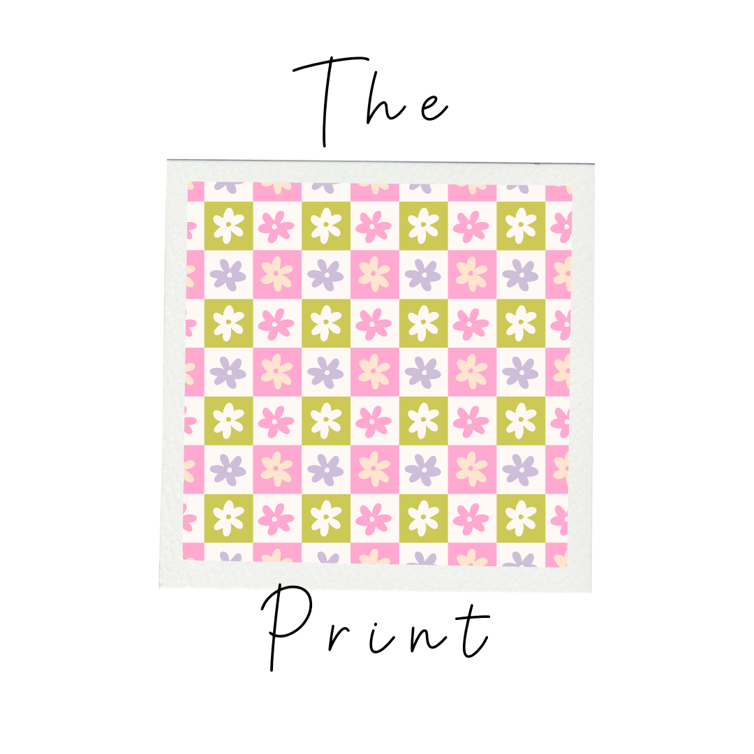 Floral Spring Check Premium Ruffle Romper (FINAL SALE)
