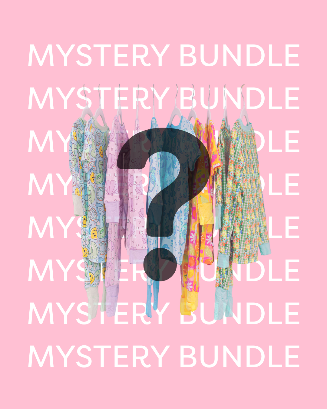 9/10 Girl's PJ Set Mystery Bundle: 5 Sets (FINAL SALE)
