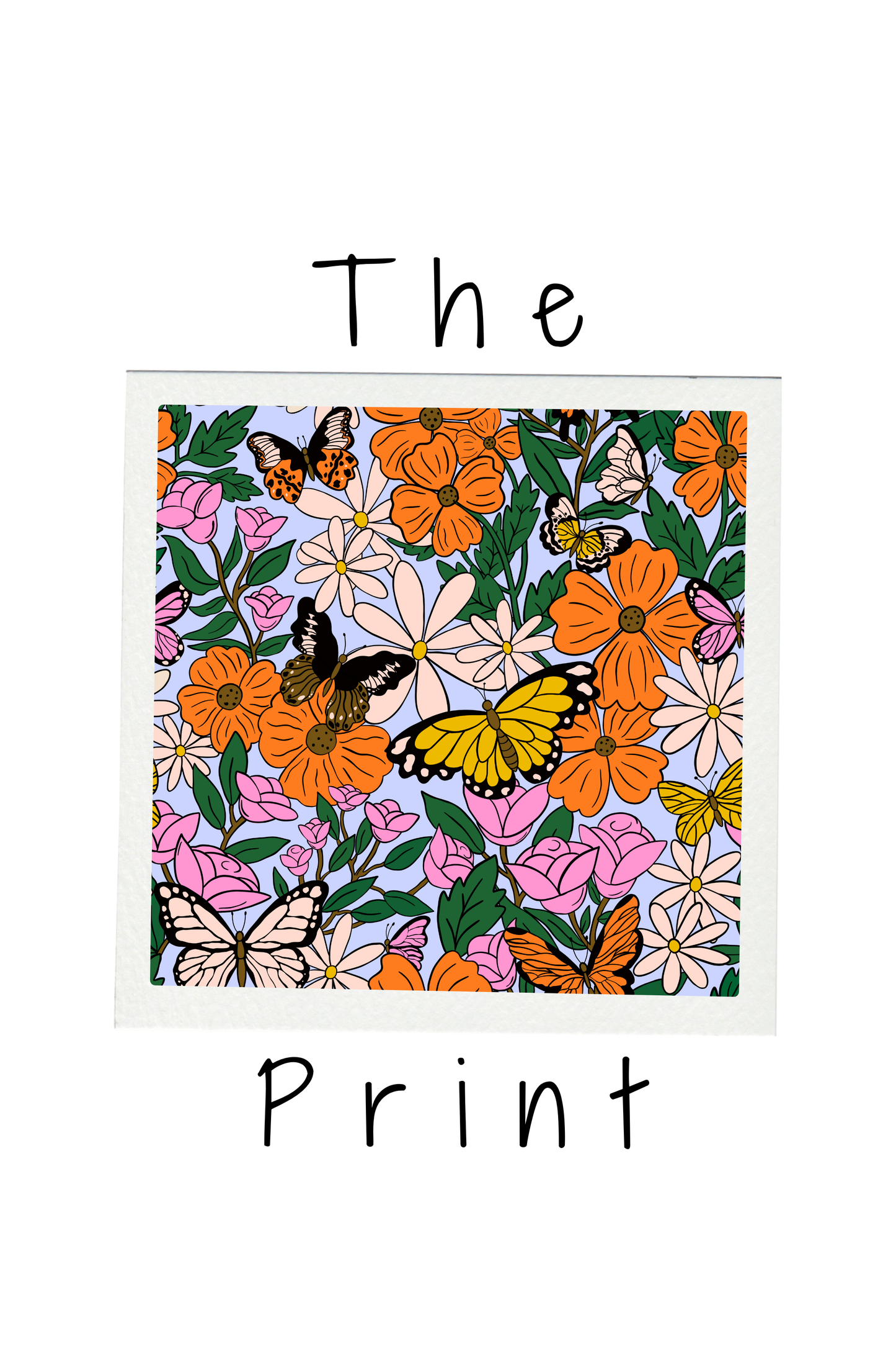 Butterfly Garden Biker Short Set