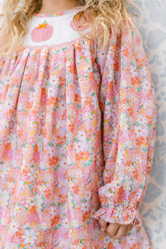Allie Pumpkin Dress