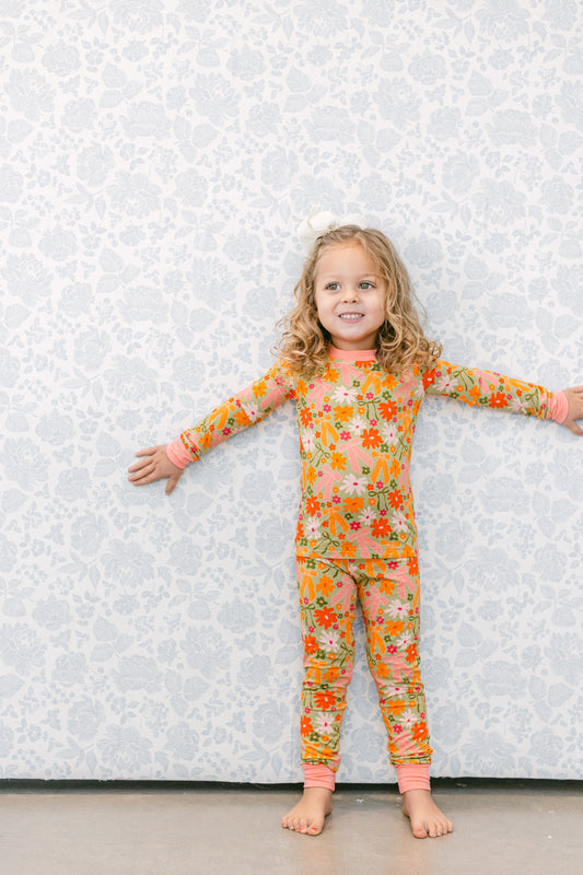 Fall Flowers Premium PJ Set