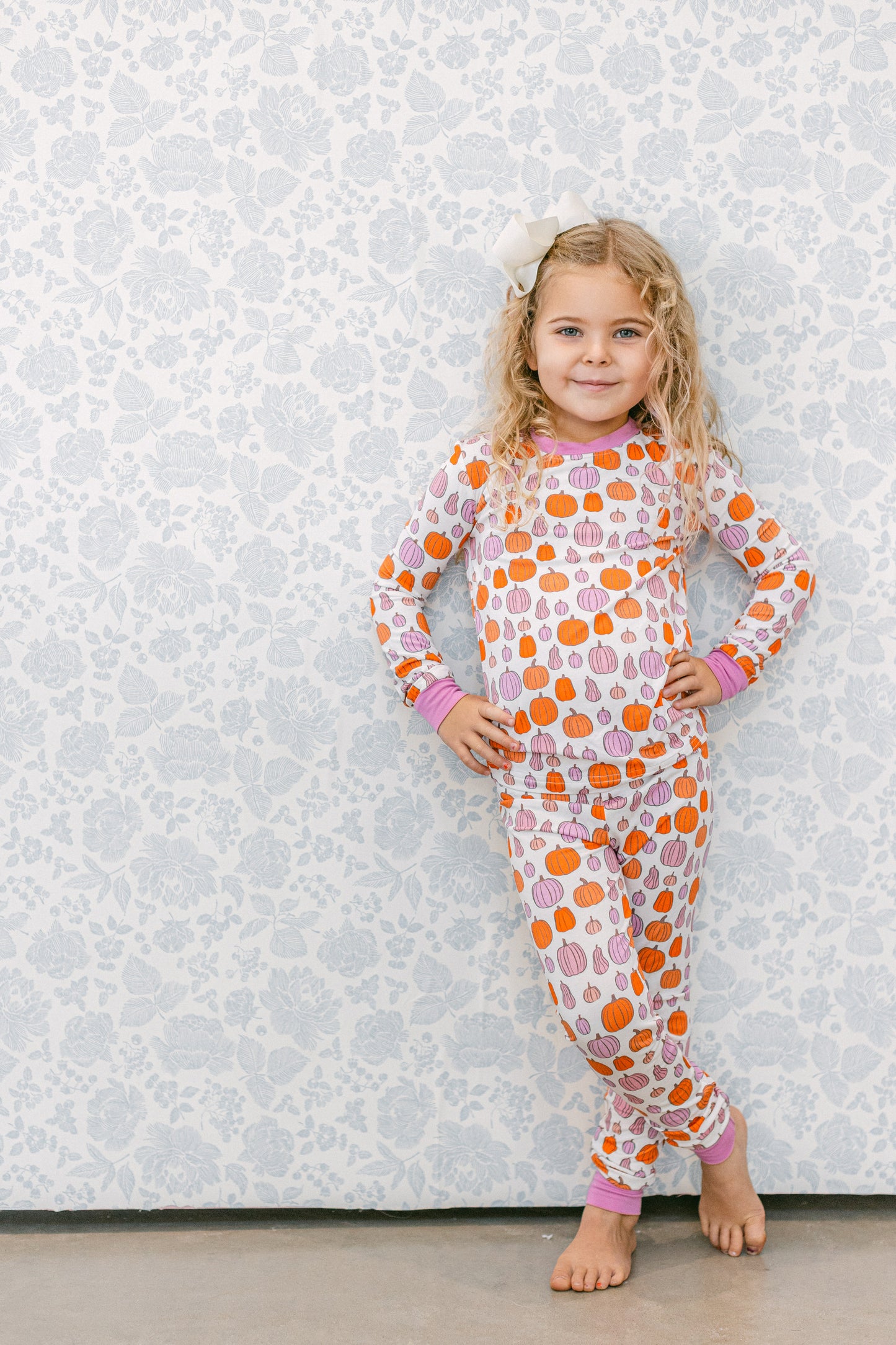 Pink Pumpkins Premium PJ Set
