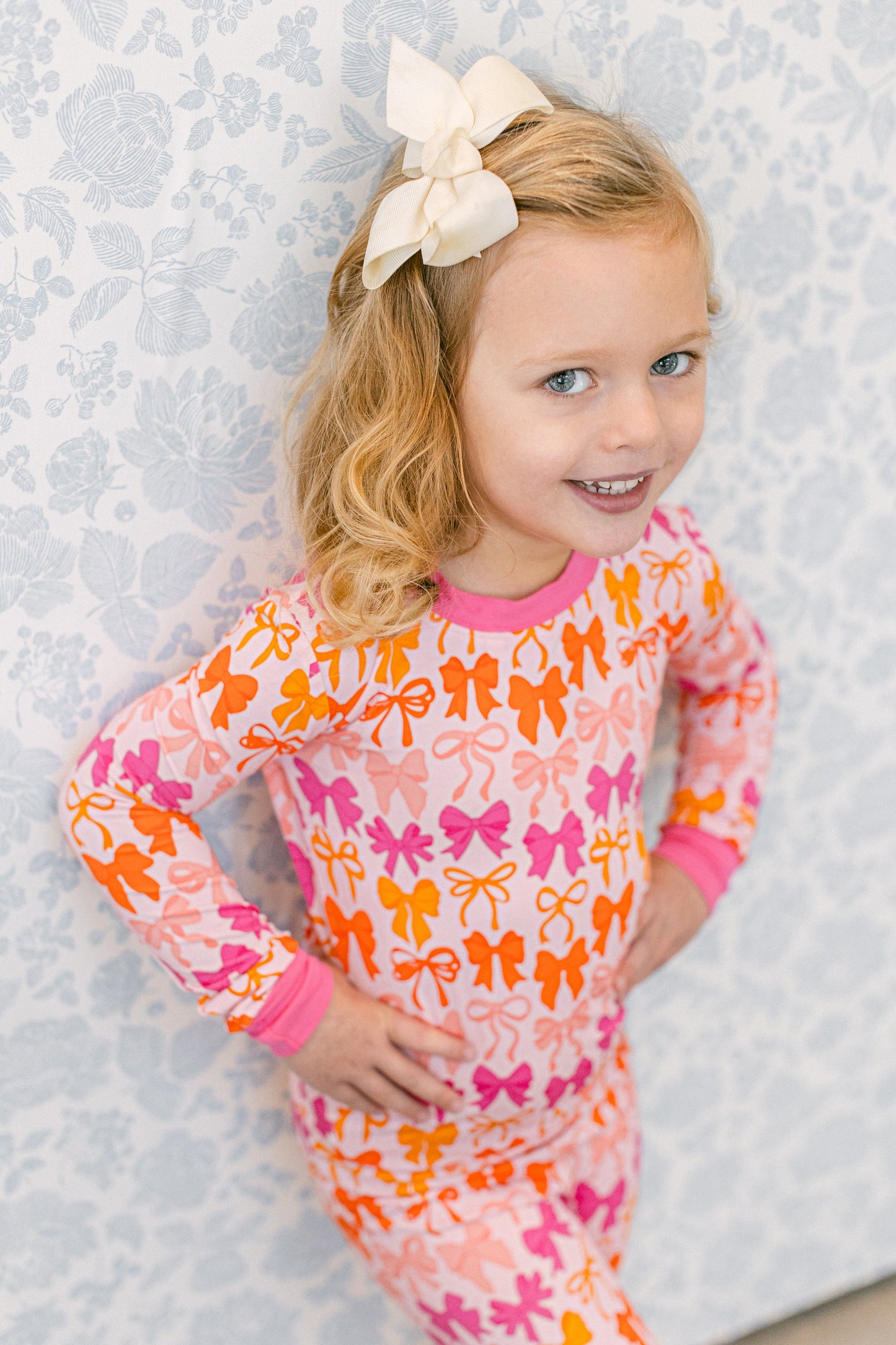 Fall Bows Premium PJ Set