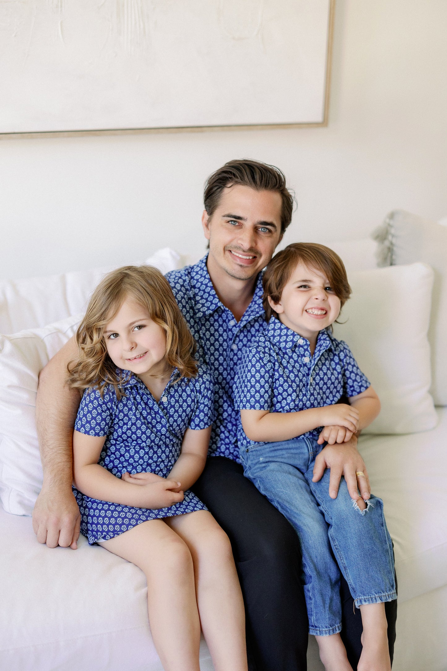 Sterling Block Print Boys' Polo