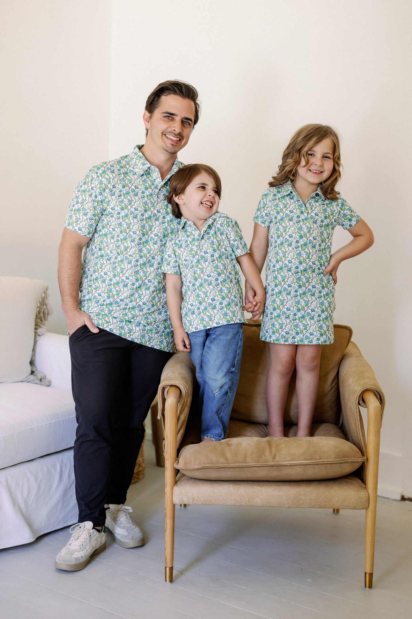 Cam Floral Men's Polo