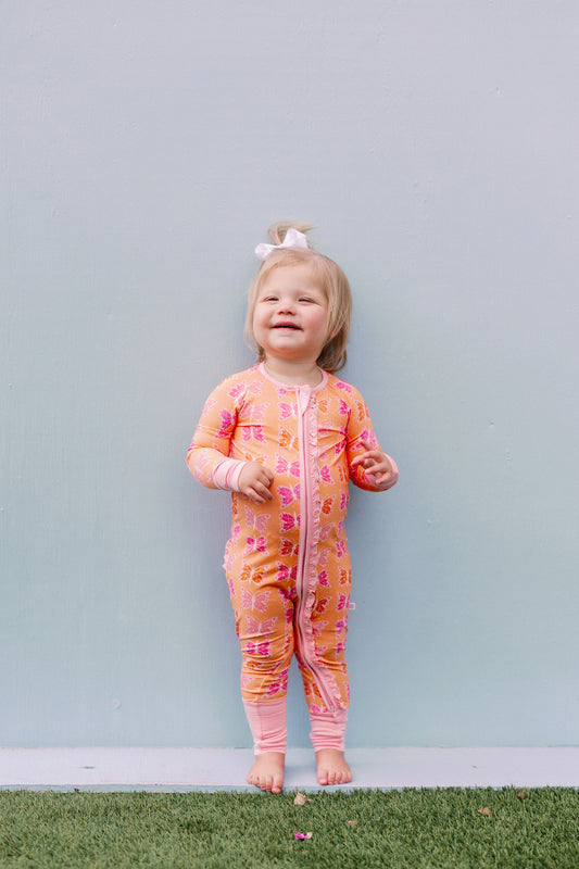 Fly Away Premium Ruffle Romper