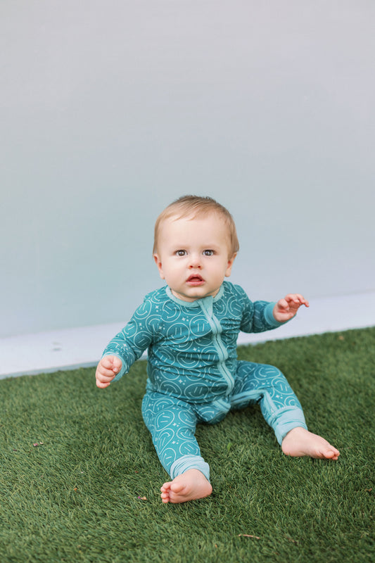 Grin Premium Zipper Romper
