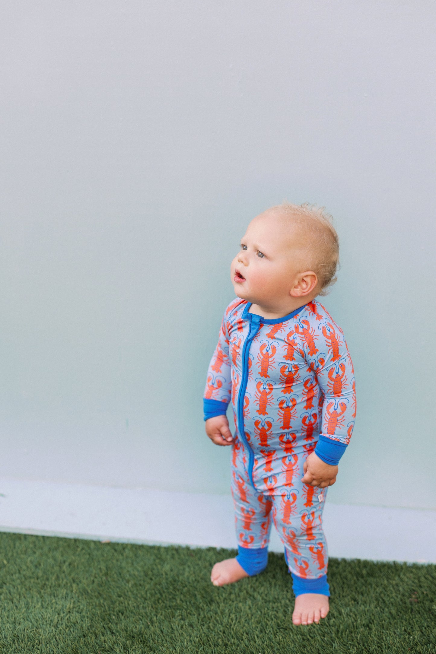 Lobster Premium Zipper Romper