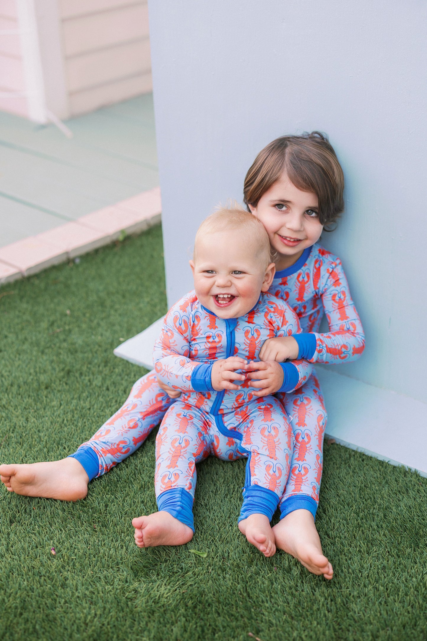 Lobster Premium Zipper Romper