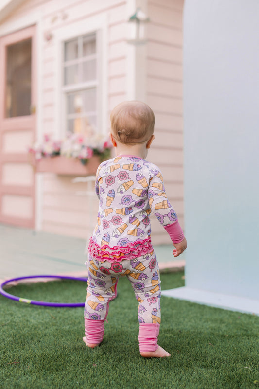 Sweet Summertime Premium Ruffle Romper (FINAL SALE)