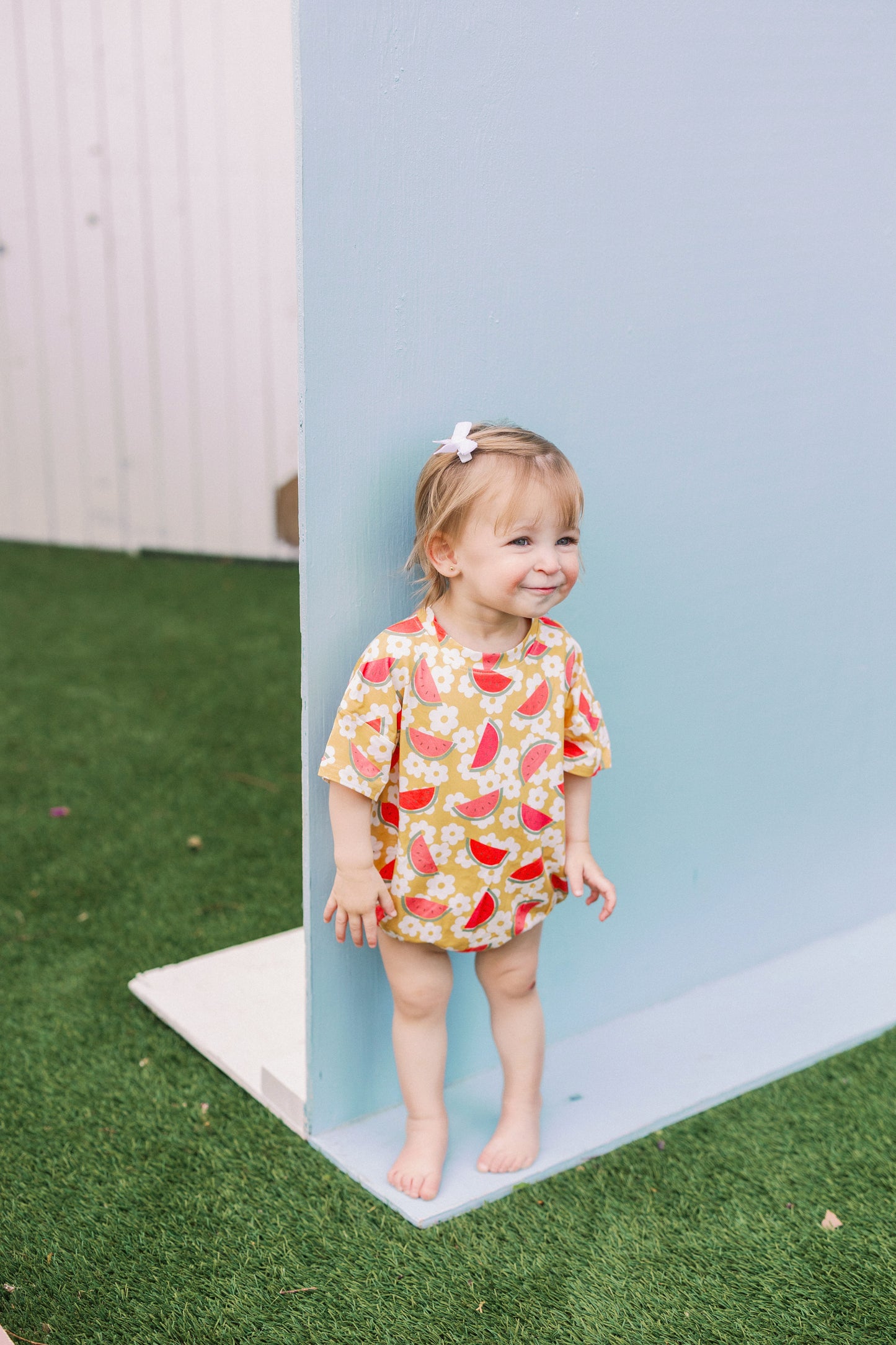 Floral Watermelon T-Shirt Bubble