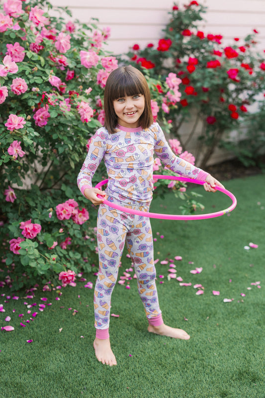 Sweet Summertime Premium PJ Set (FINAL SALE)