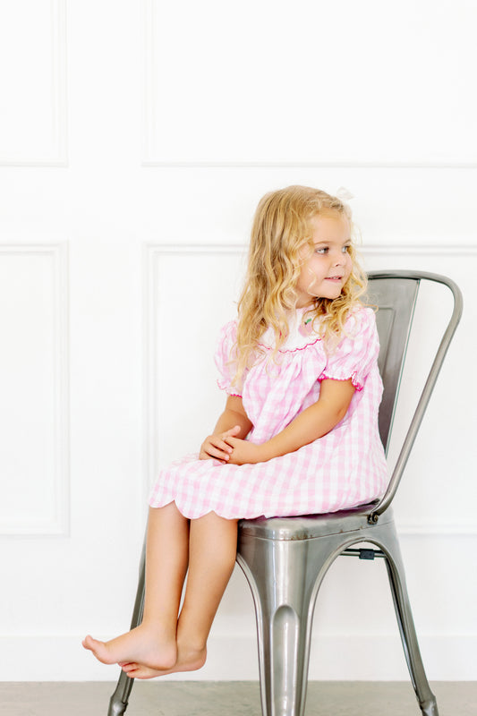 Pink Apple Dress (FINAL SALE)