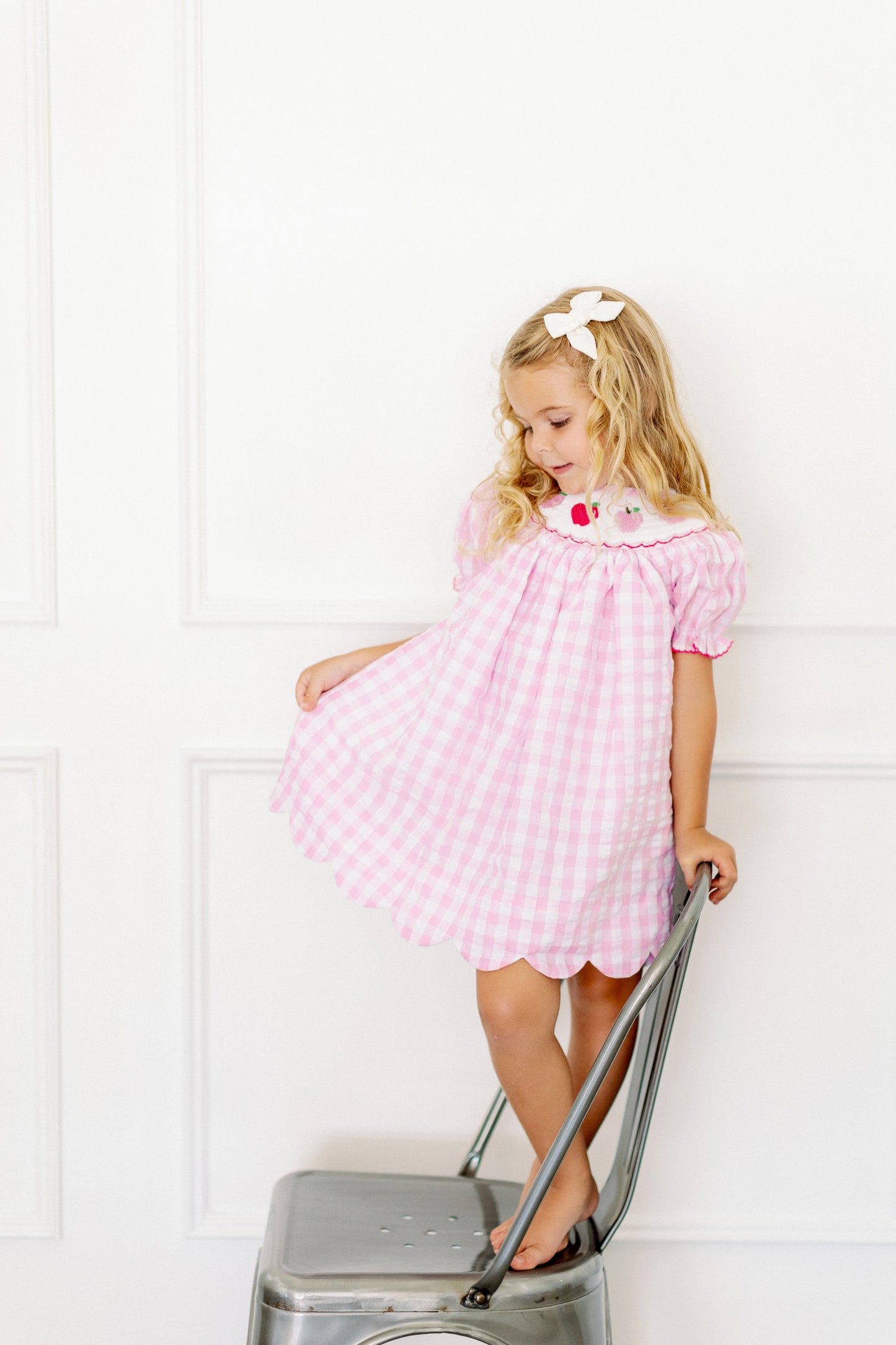 Pink Apple Dress (FINAL SALE)