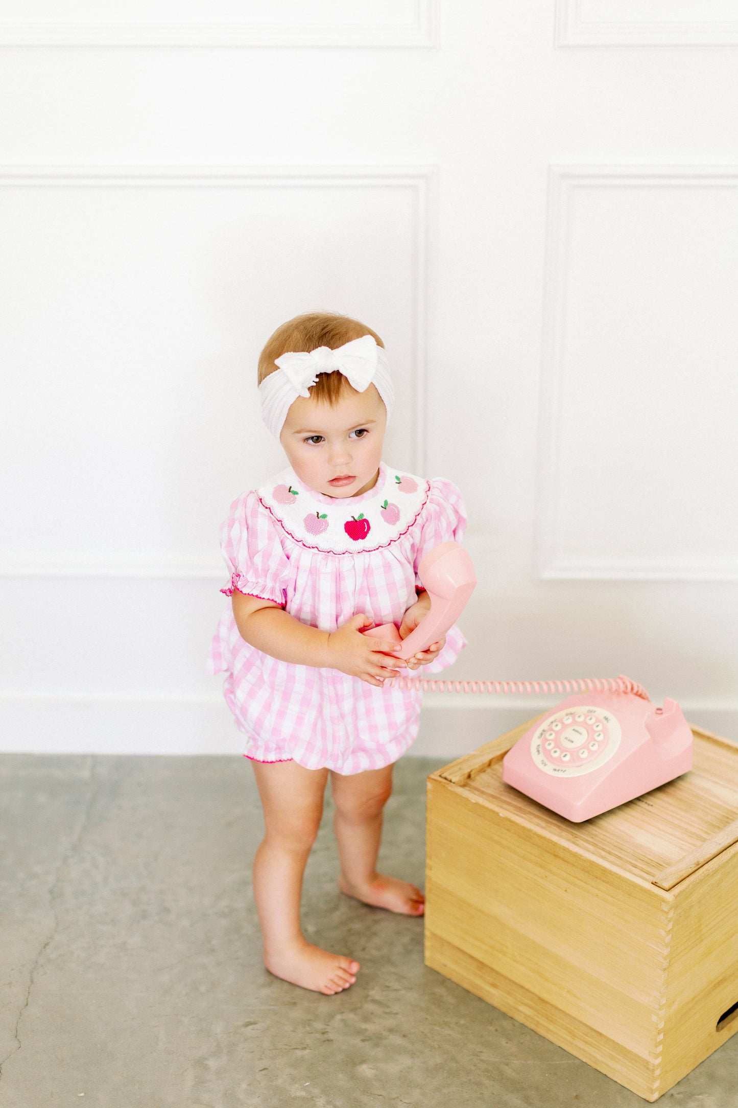 Pink Apple Diaper Cover Set (FINAL SALE)