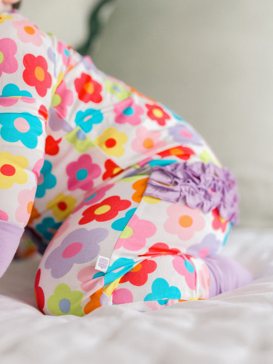 Mallory Bamboo Ruffle Romper