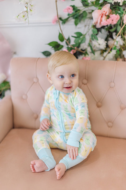 Blue Bunny Premium Zipper Romper (FINAL SALE)