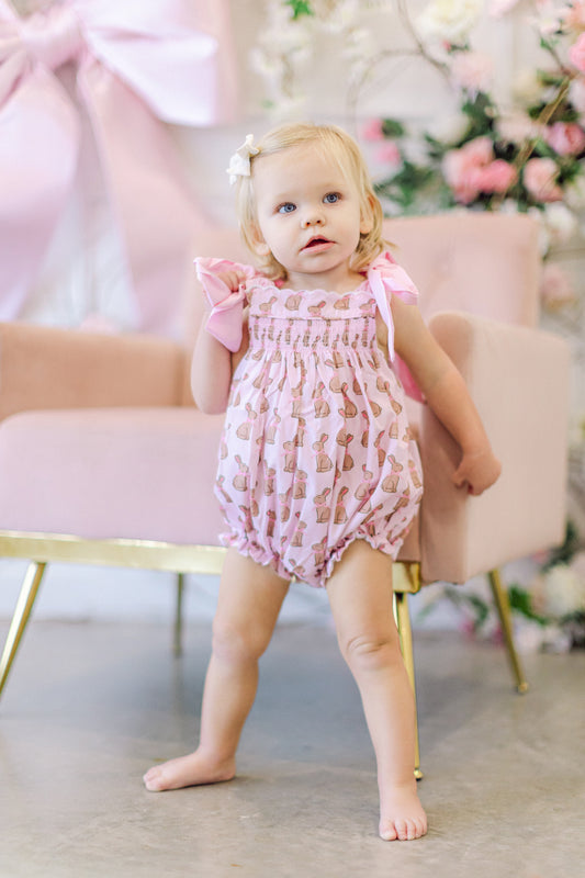 Pink Chocolate Bunny Bubble (FINAL SALE)