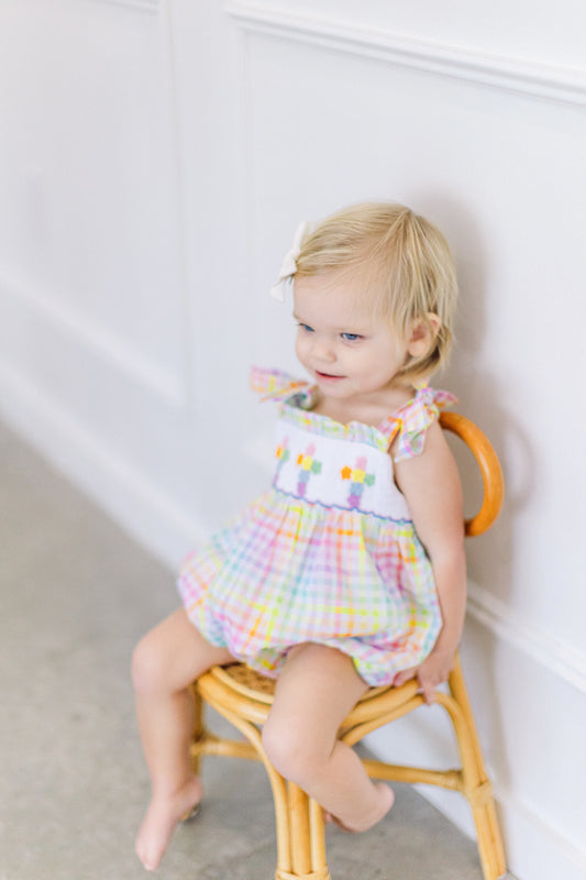 Floral Cross Bubble (FINAL SALE)