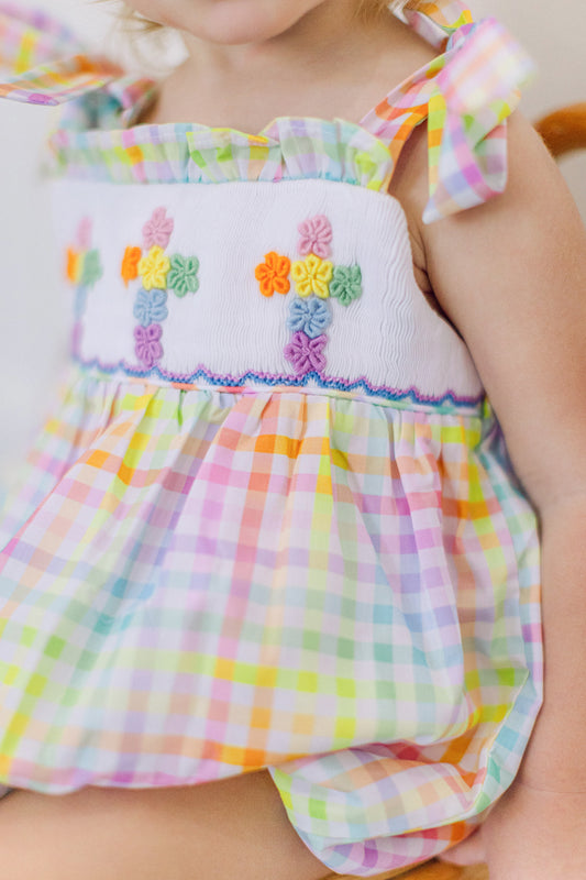 Floral Cross Bubble (FINAL SALE)