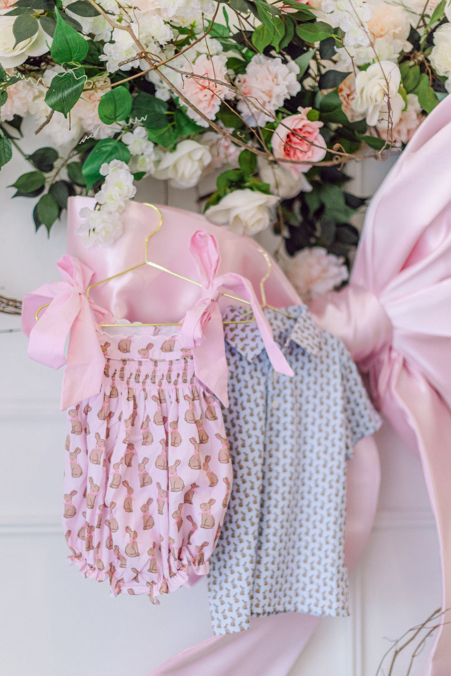 Pink Chocolate Bunny Dress (FINAL SALE)