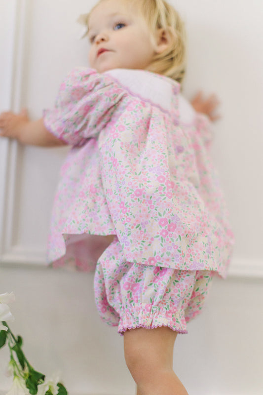 Floral Egg Diaper Cover Set (FINAL SALE)