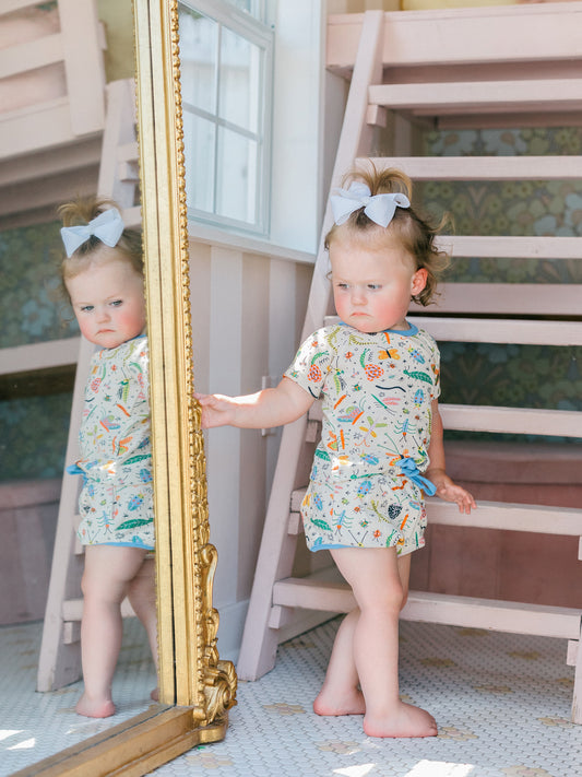 Cutie Crawlers Short Set