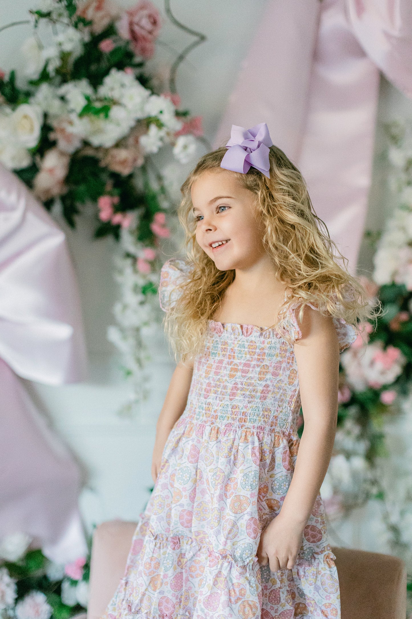 Floral Easter Egg Dress (FINAL SALE)