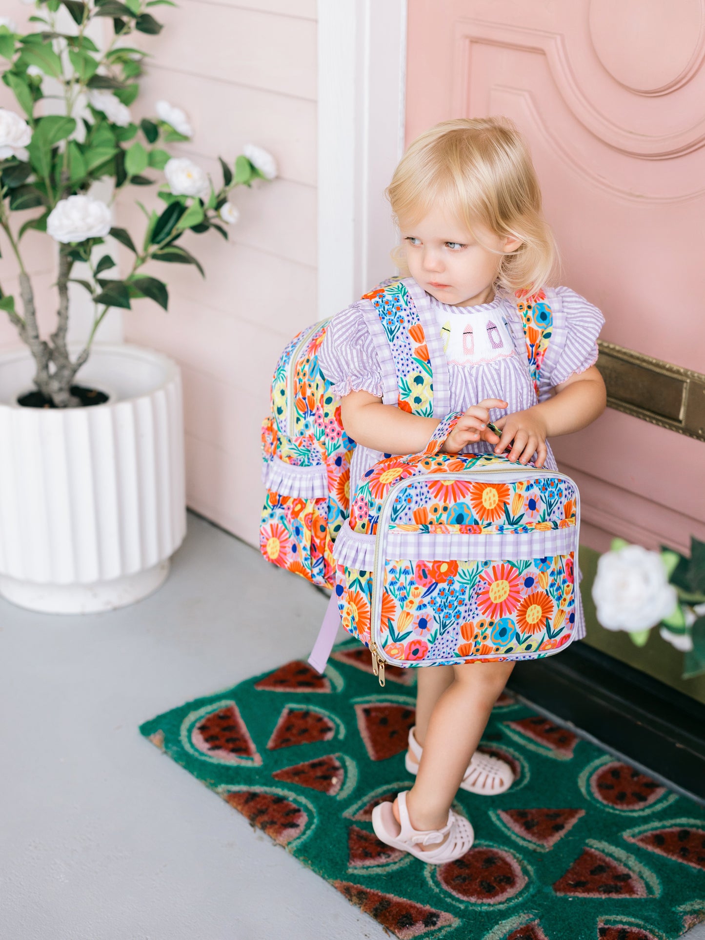 Louie Floral Lunchbox