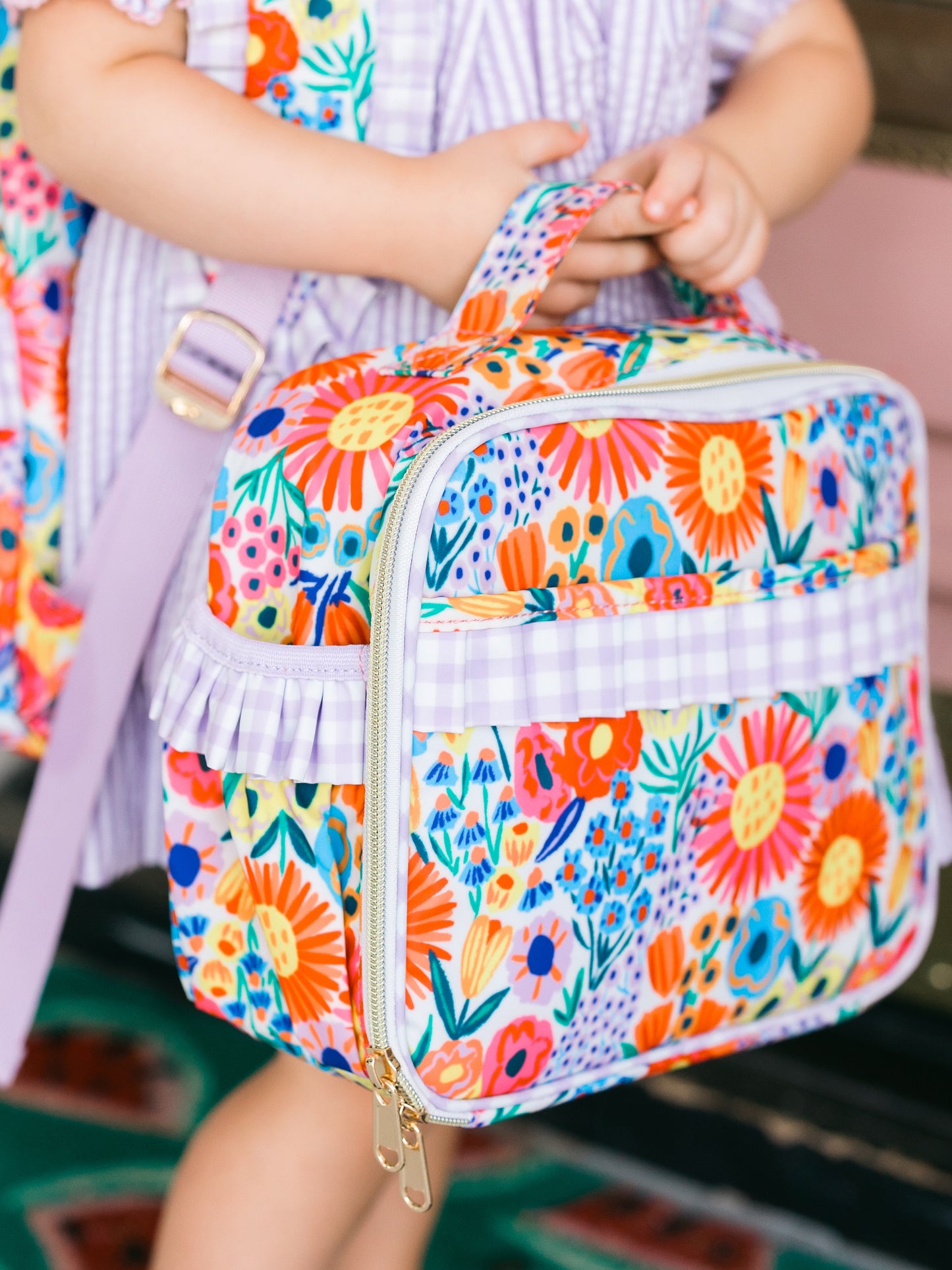 Louie Floral Lunchbox