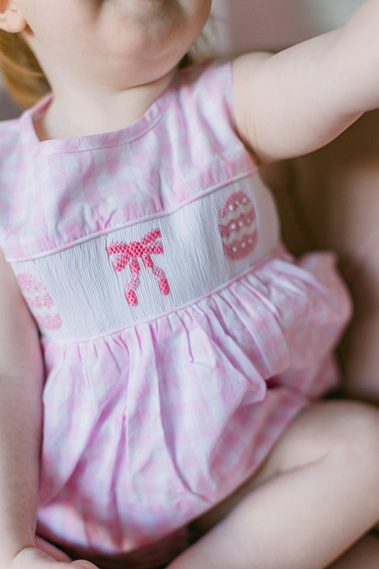 Easter Bow Diaper Cover Set (FINAL SALE)