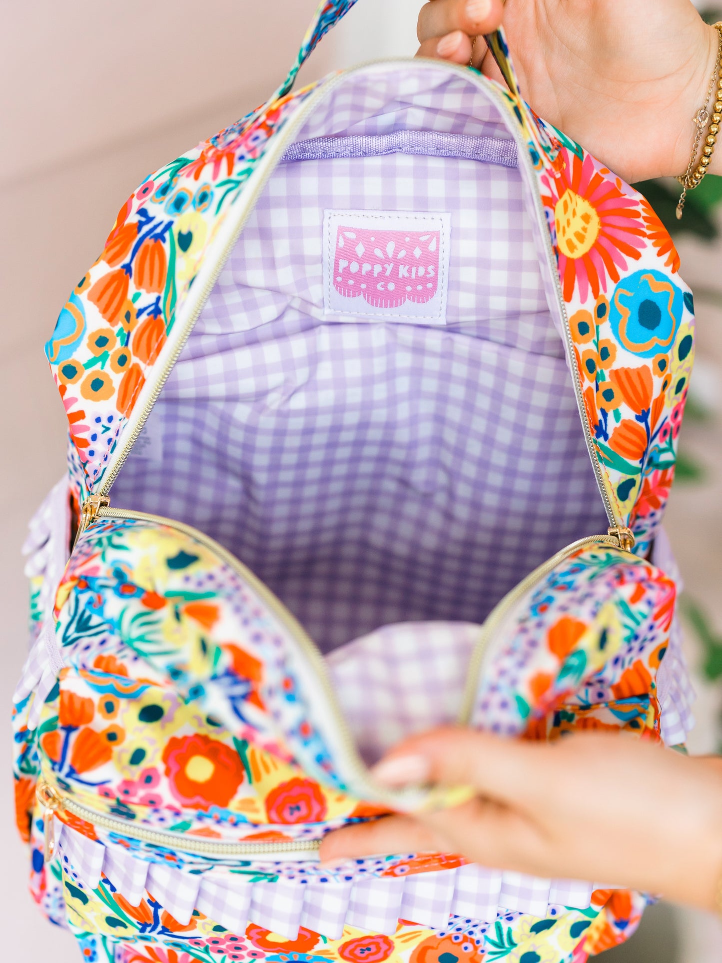 Louie Floral Backpack