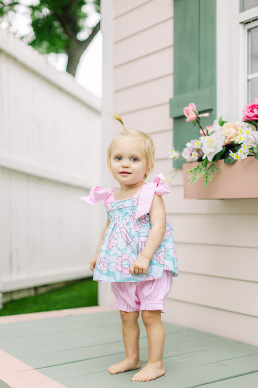 Pool Party Diaper Cover Set (FINAL SALE)