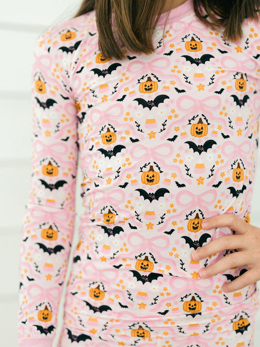 Midnight Pumpkins PJ Set