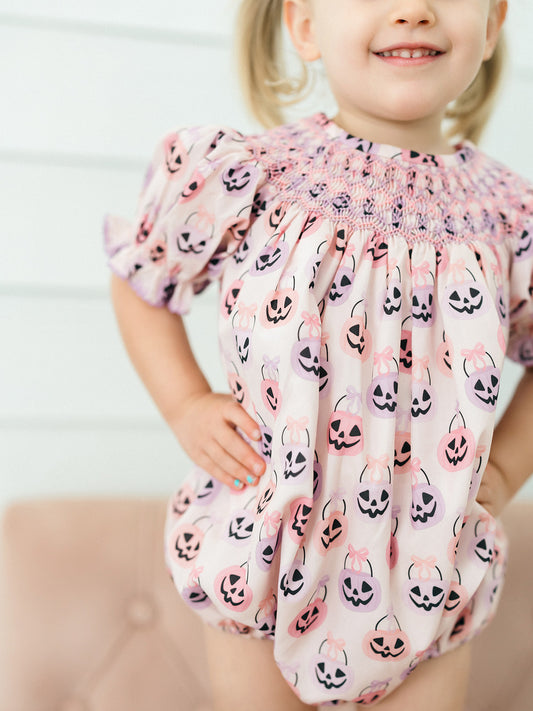 Pink Halloween Bucket Bubble