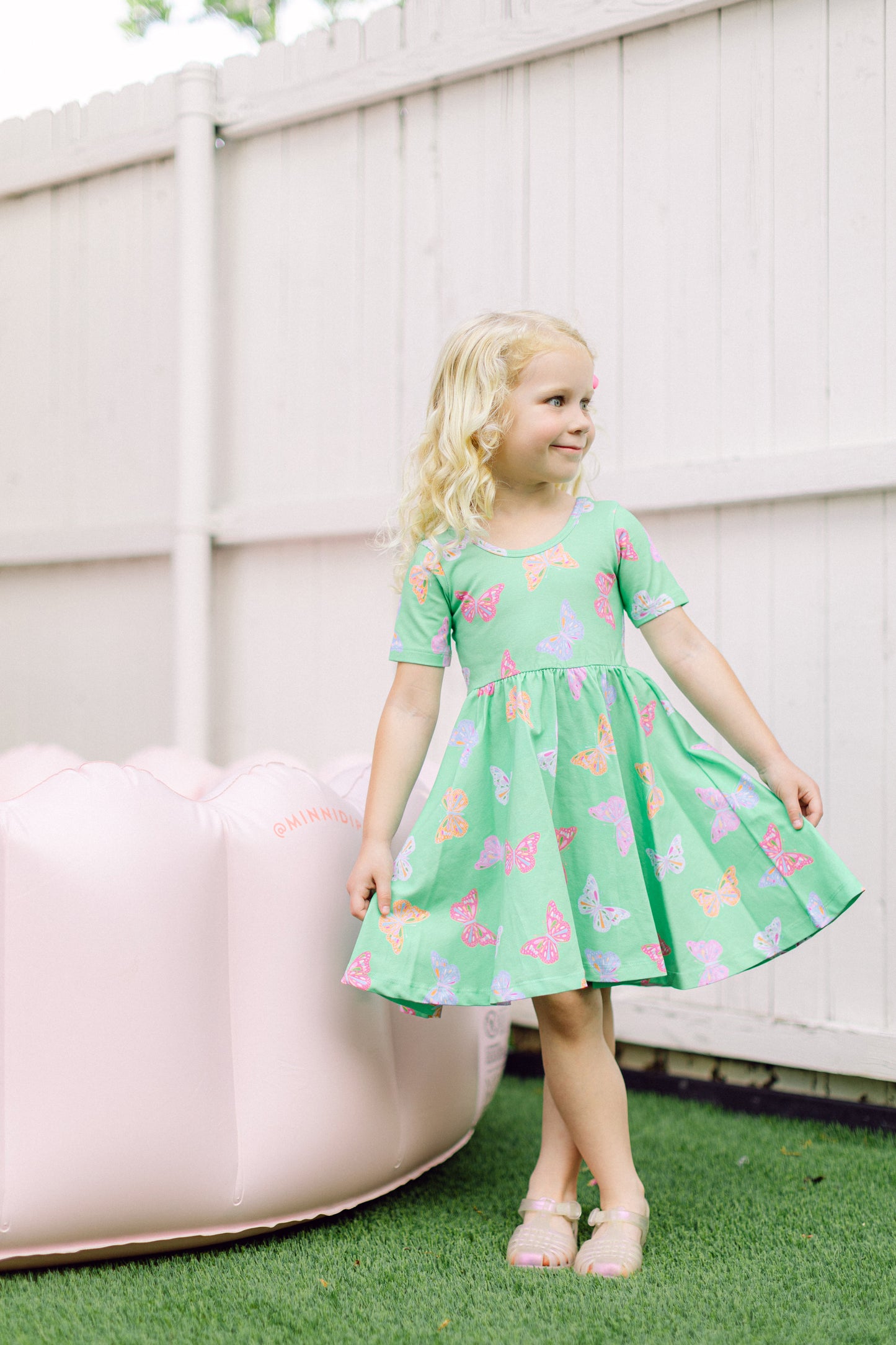 Butterfly Twirl Dress (FINAL SALE)