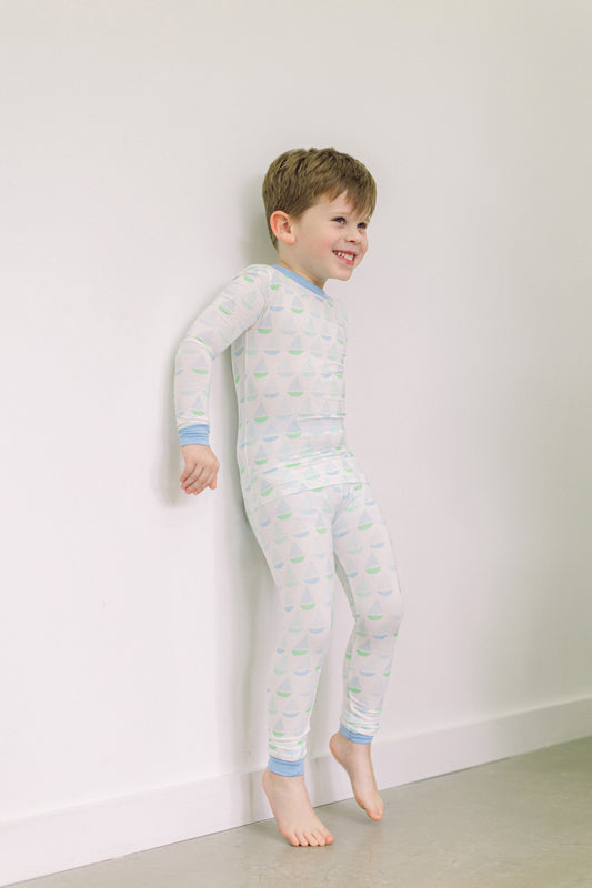 Sailboat Premium PJ Set (SALE)