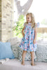 Blue Patriotic Bows Dress (FINAL SALE)