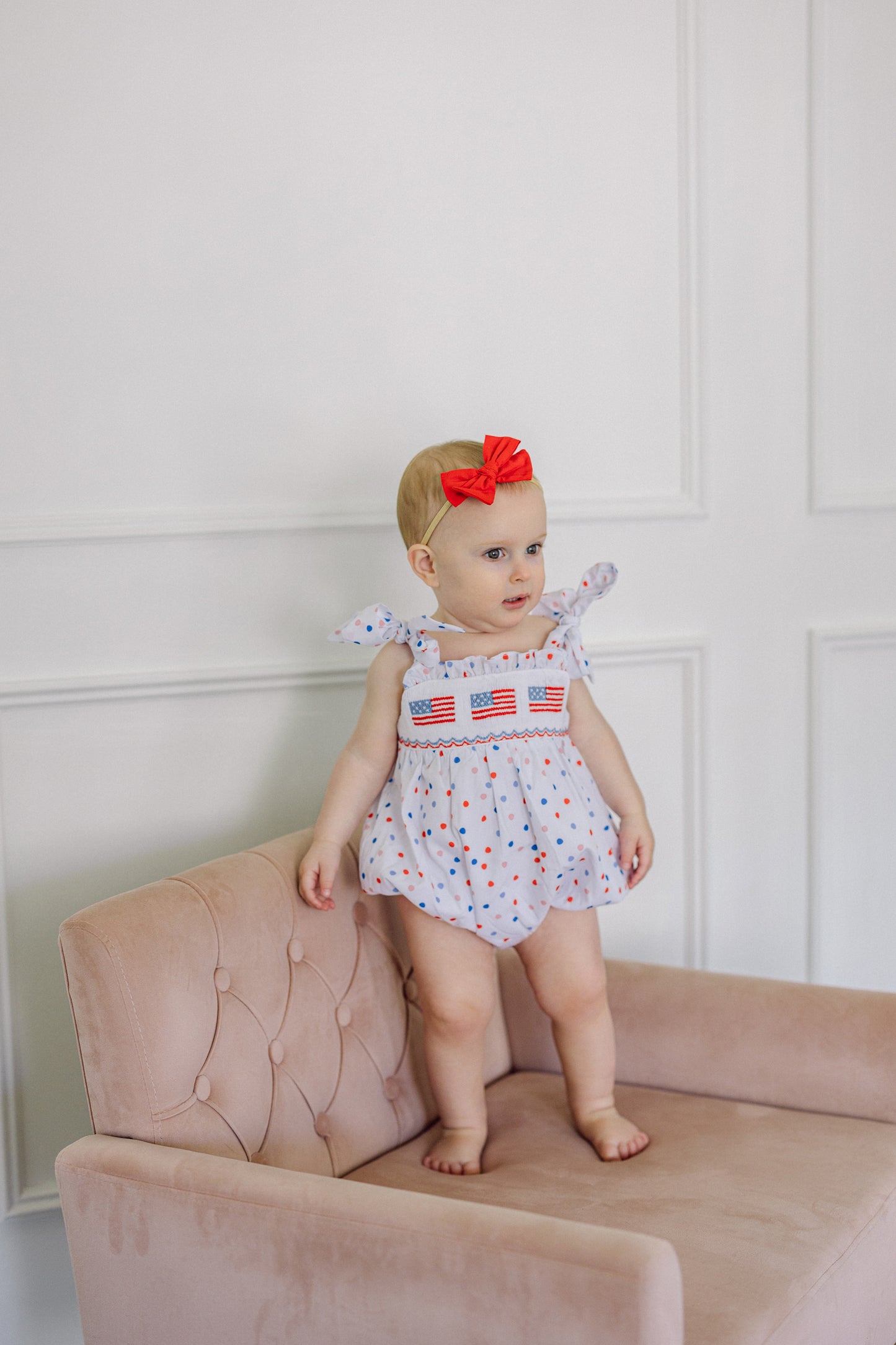 Polka Dot Flag Bubble (FINAL SALE)
