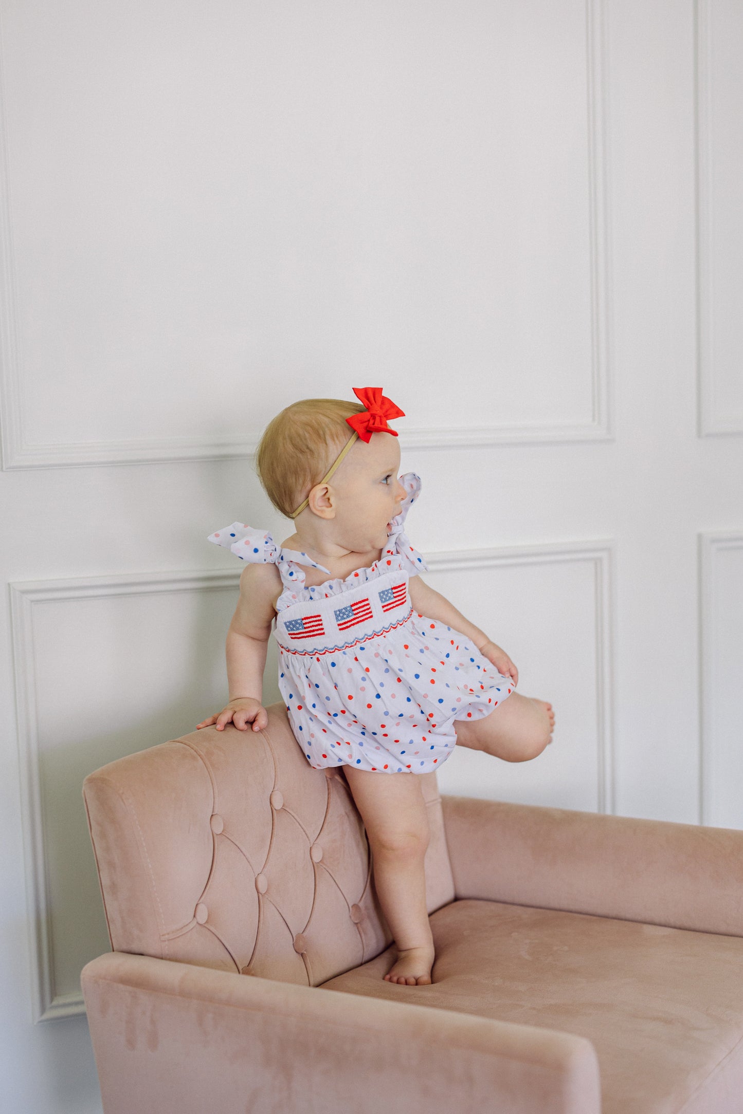 Polka Dot Flag Bubble (FINAL SALE)