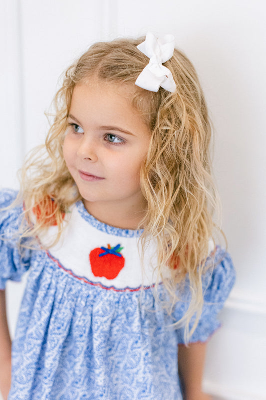 Blue Apple Dress (FINAL SALE)
