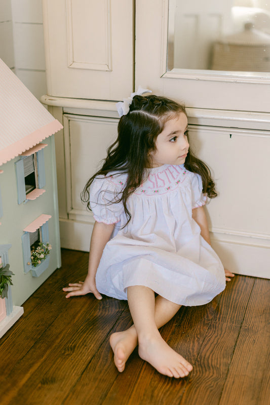 Pink Big Sister Dress- New Fabric (see description for details)