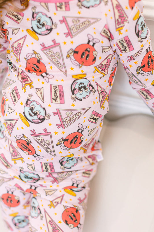 Pink Brave Premium PJ Set (FINAL SALE)
