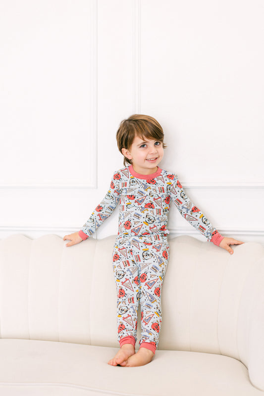 Blue Brave Premium PJ Set (FINAL SALE)