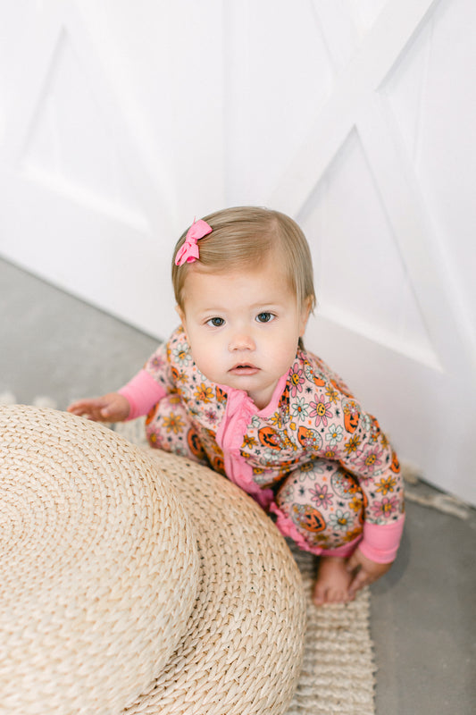 Trick or Treat Premium Ruffle Romper